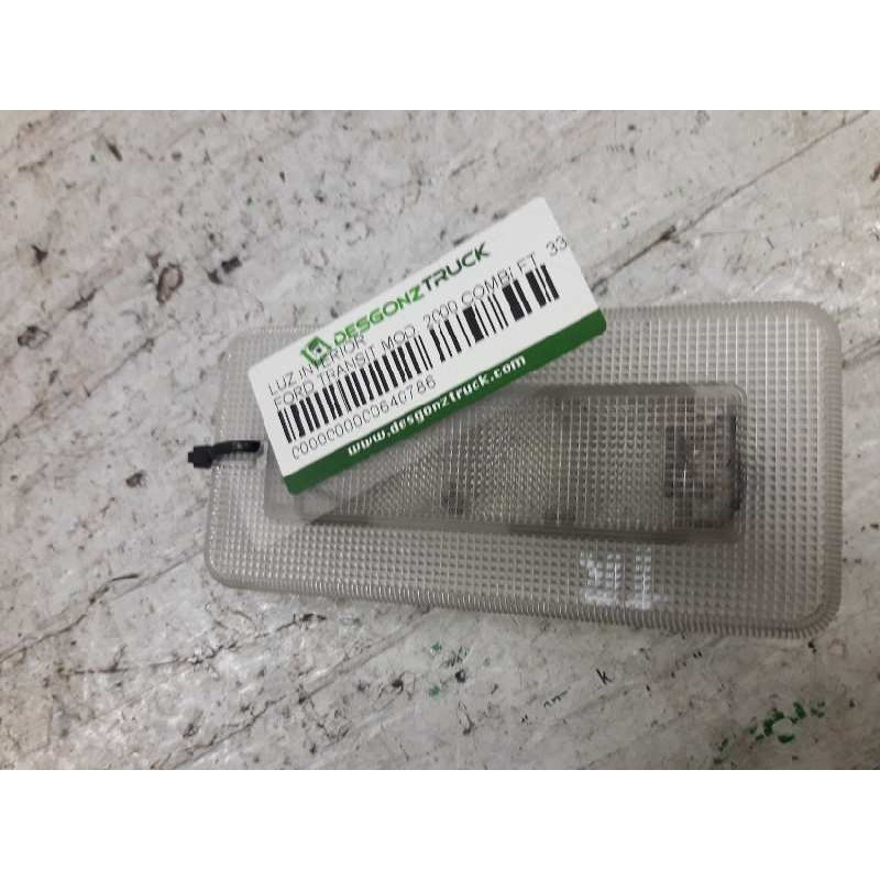 Recambio de luz interior para ford transit mod. 2000 combi ft 330 2.4 largo referencia OEM IAM  TRASERO CARGA - Blanco