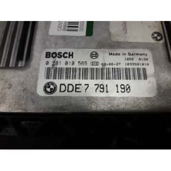 Recambio de centralita motor uce para bmw serie 3 berlina (e46) 320d referencia OEM IAM DDE7791190 0281010565 