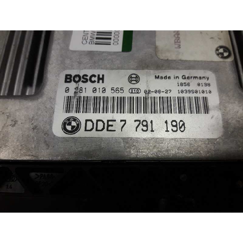 Recambio de centralita motor uce para bmw serie 3 berlina (e46) 320d referencia OEM IAM DDE7791190 0281010565 - Blanco 2