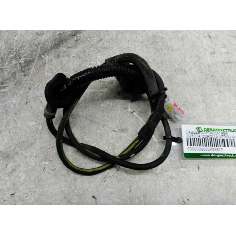 Recambio de cables captador abs para toyota corolla verso (r1) 2.2 d-4d luna referencia OEM IAM  DERECHO 