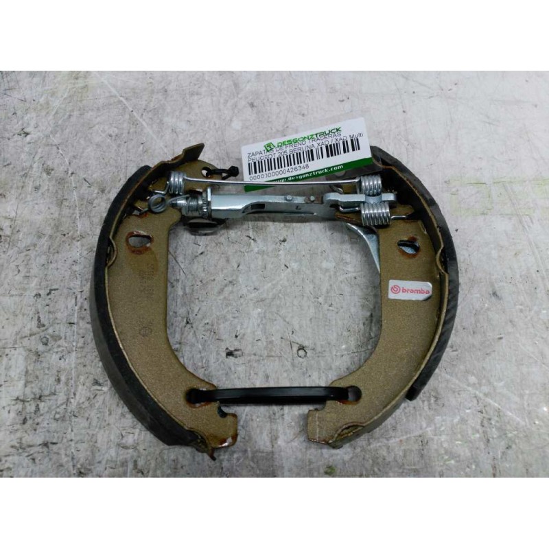 Recambio de zapatas de freno traseras para peugeot 205 berlina xad / xad multi referencia OEM IAM   