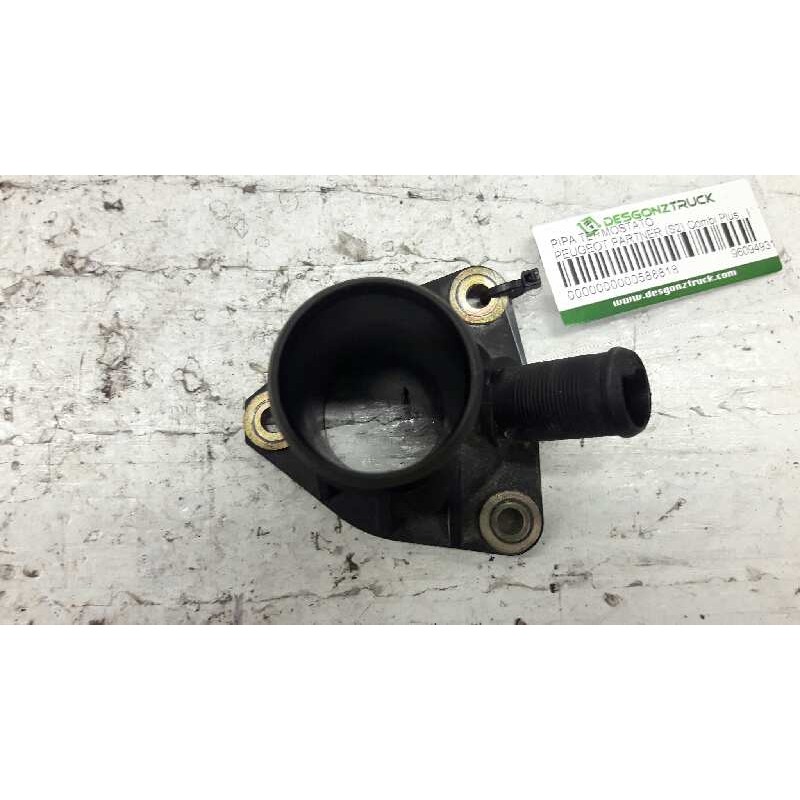 Recambio de pipa termostato para peugeot partner (s2) combi plus referencia OEM IAM 9609493180  