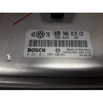 Recambio de centralita motor uce para volkswagen passat berlina (3b3) 1.9 tdi referencia OEM IAM 038906019KD 0281011205 