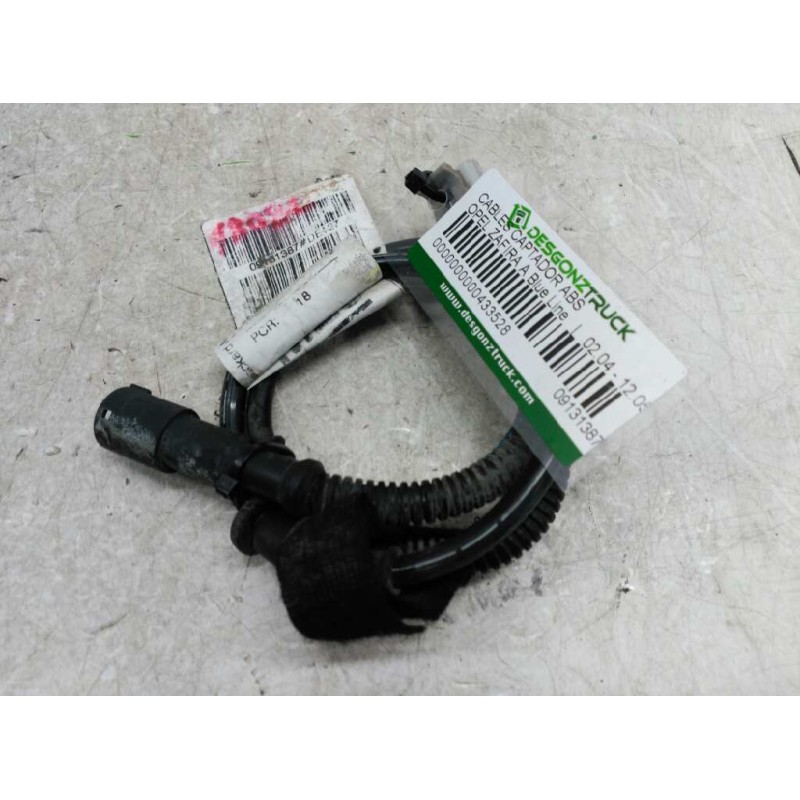 Recambio de cables captador abs para opel zafira a blue line referencia OEM IAM 09131387  