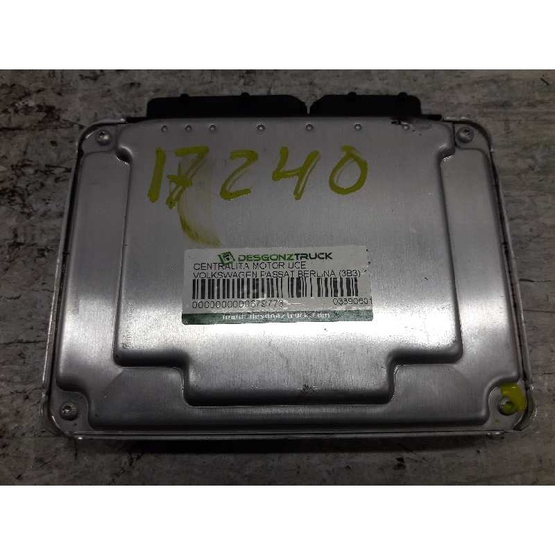 Recambio de centralita motor uce para volkswagen passat berlina (3b3) 1.9 tdi referencia OEM IAM 038906019KD 0281011205 4