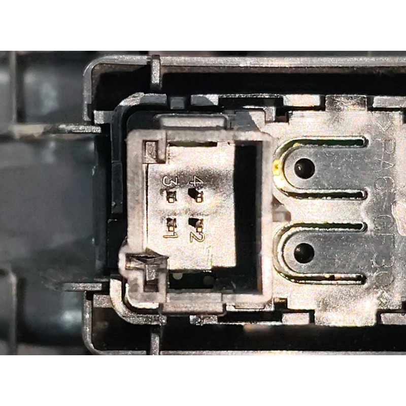 Recambio de mando elevalunas delantero derecho para citroën c4 lim. business referencia OEM IAM 96657956ZB - Gris 2