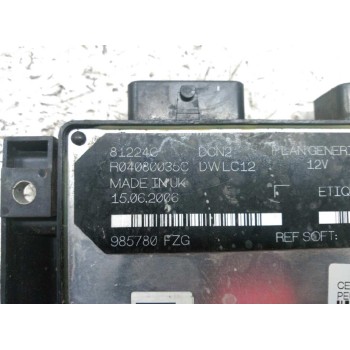 Recambio de centralita motor uce para peugeot partner (s2) 1.9 diesel referencia OEM IAM 9650359580 9661879080 