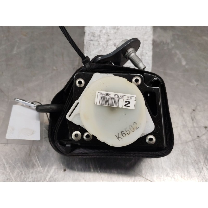 Recambio de cinturon seguridad trasero derecho para citroën c4 lim. business referencia OEM IAM 96871541XX - Gris 2