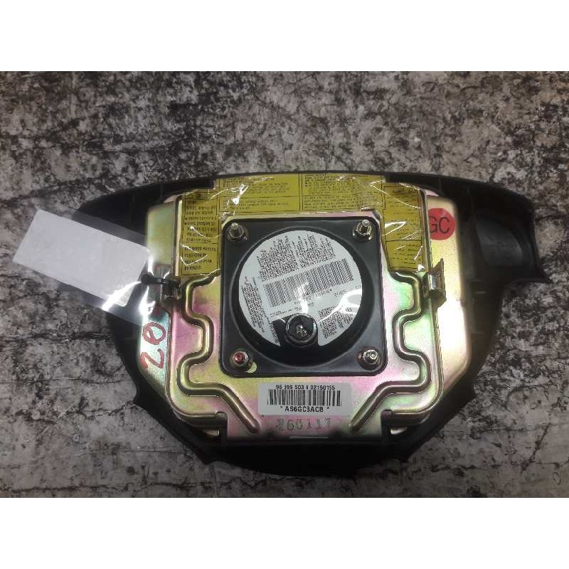 Recambio de airbag delantero izquierdo para chevrolet kalos 1.2 s (d/a) referencia OEM IAM 96399503602150155 AC1P2740906 AS6GCBA - Negro 2