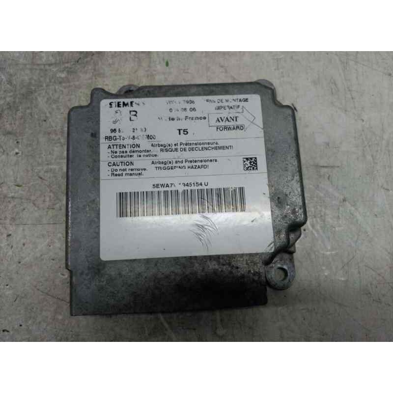 Recambio de centralita airbag para peugeot 307 (s1) xs referencia OEM IAM  6545HR 5EWA7V1945154U - Negro 2