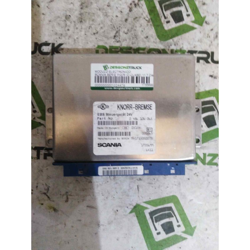 Recambio de modulo electronico para scania serie p/g/r (c-clase) 11.7 diesel referencia OEM IAM 1735699 0486106065 CENTRALITA EB