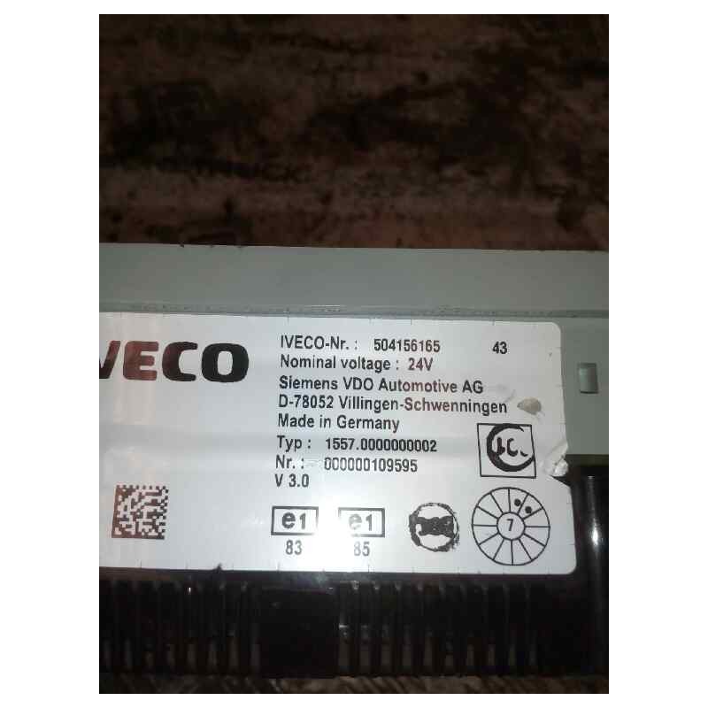 Recambio de cuadro instrumentos para iveco stralis (as) fsa t / fp lt 4x2 gran espacio referencia OEM IAM 504156165 - Rojo 2