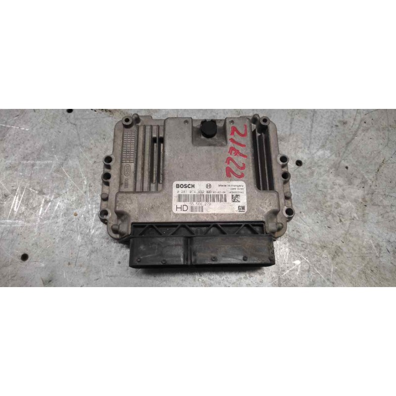 Recambio de centralita motor uce para opel zafira b cosmo referencia OEM IAM 0281014452 55566279 1039S22942