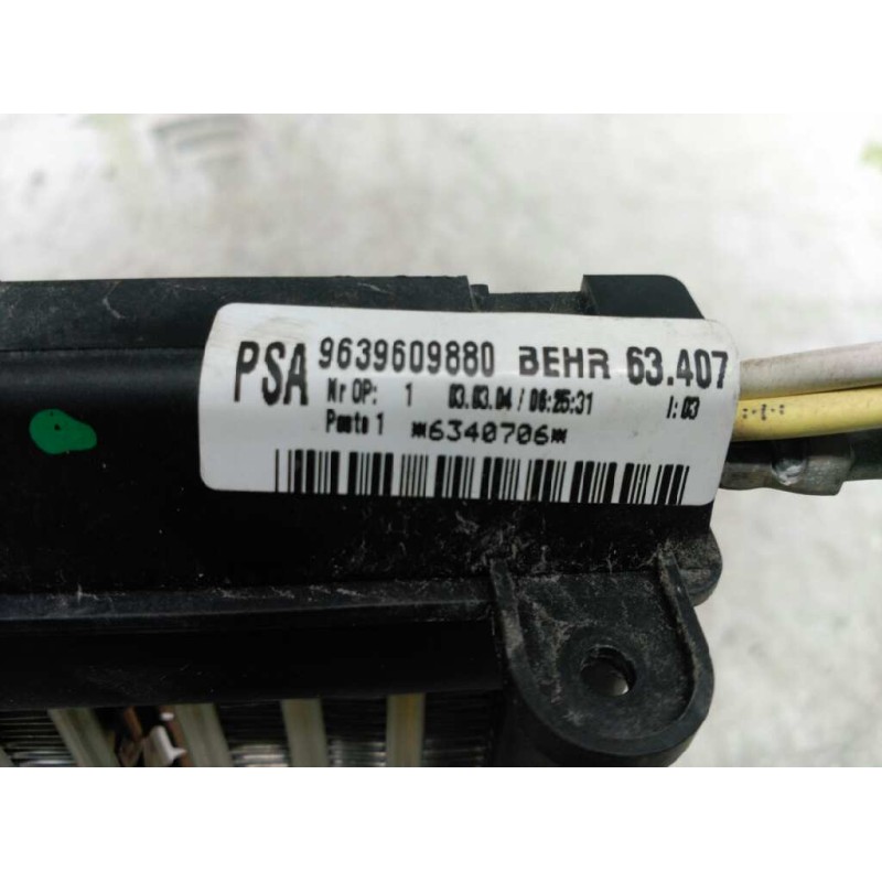 Recambio de resistencia calefaccion para peugeot 307 (s1) xs referencia OEM IAM  CALEFACCION ADICIONAL - Negro 3