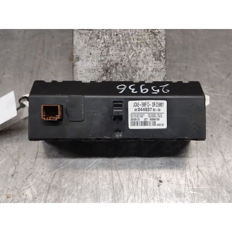 Recambio de pantalla multifuncion para citroën c4 lim. business referencia OEM IAM 980449378000 - Gris 4