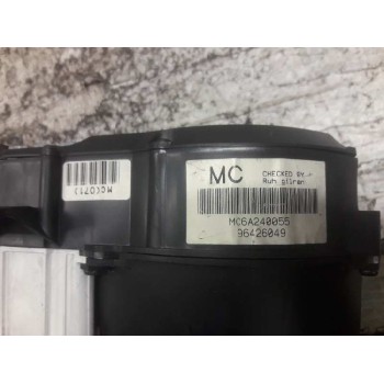 Recambio de cuadro instrumentos para chevrolet kalos 1.2 s (d/a) referencia OEM IAM MC6A240055 96426049 