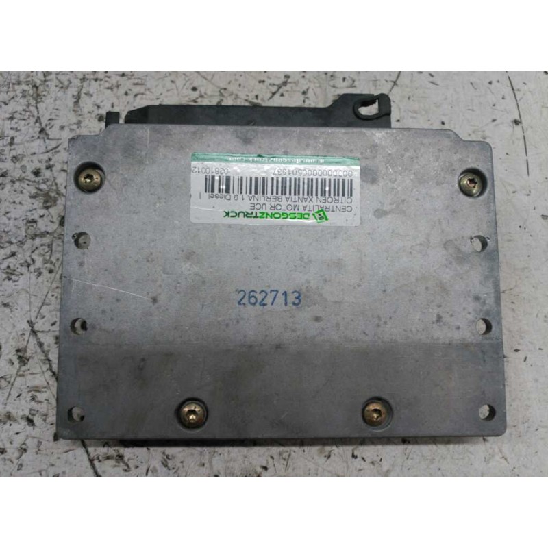 Recambio de centralita motor uce para citroën xantia berlina 1.9 diesel referencia OEM IAM 0281001262 9624519580 - Rojo 4