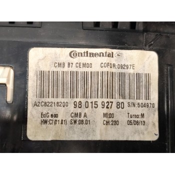 Recambio de cuadro instrumentos para citroën c4 lim. business referencia OEM IAM 9801592780  