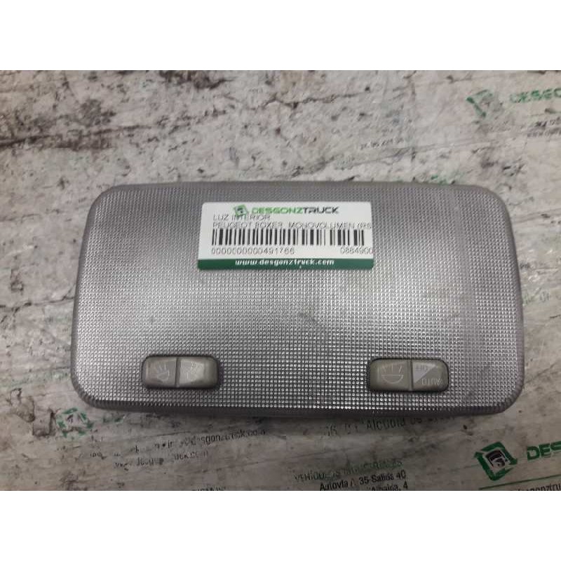 Recambio de luz interior para peugeot boxer monovolumen (rs2850)(290)(´02) referencia OEM IAM 0884900B032  