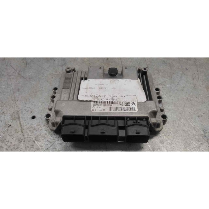 Recambio de centralita motor uce para citroën c4 berlina collection referencia OEM IAM 0281011863 9661773380 