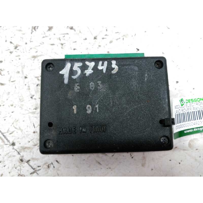 Recambio de modulo electronico para land rover range rover vogue turbo diesel referencia OEM IAM   