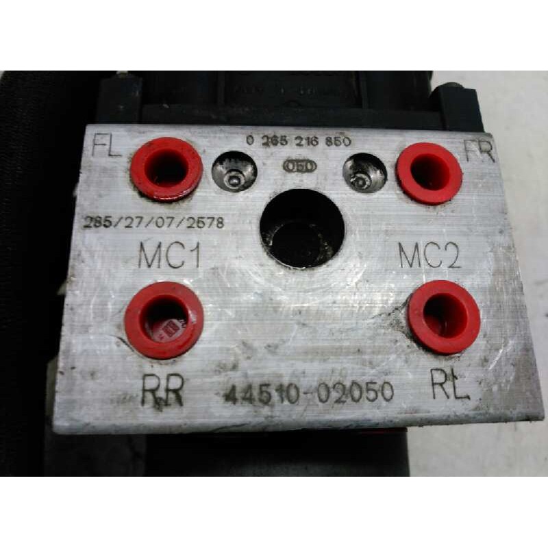 Recambio de abs para toyota corolla (e12) 2.0 d-4d linea terra berlina referencia OEM IAM 4451002050 0265216850 0273004571 BOSCH - Rojo 3