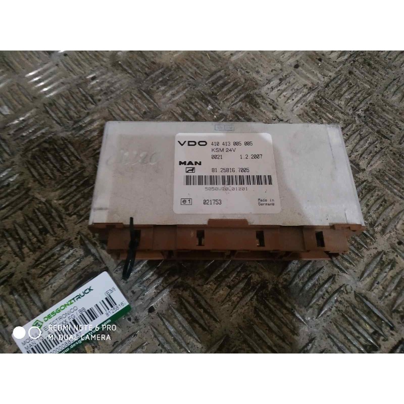Recambio de modulo electronico para man tg - a 18.xxx fg / bb   (e3/e4) xl referencia OEM IAM 81258167005 410413005005 