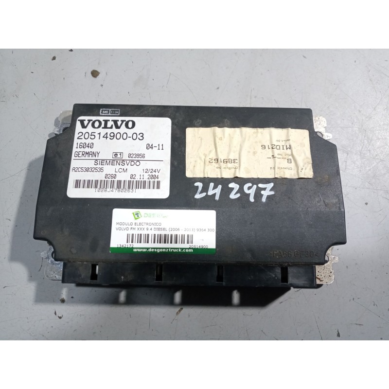 Recambio de modulo electronico para volvo fm xxx 9.4 diesel (2006 - 2013) 9364 300 referencia OEM IAM 20514900  