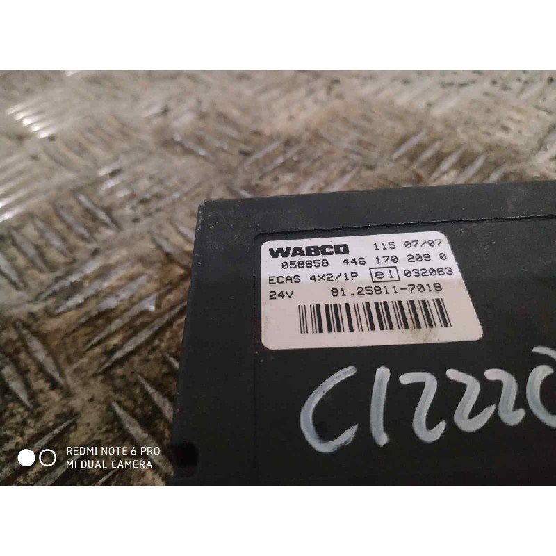 Recambio de modulo electronico para man tg - a 18.440 fg / bb (e3/e4) xl referencia OEM IAM 81258117018 4461702090 CENTRALITA EC - Blanco 2