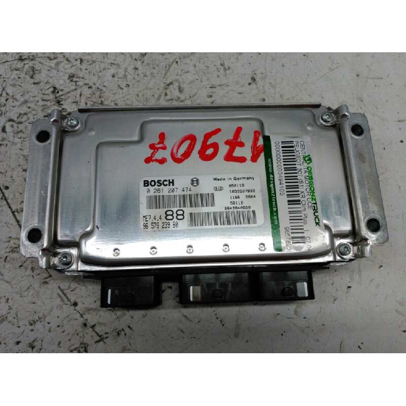 Recambio de centralita motor uce para peugeot 307 (s1) xr clim plus referencia OEM IAM 9657823980 0261207474 