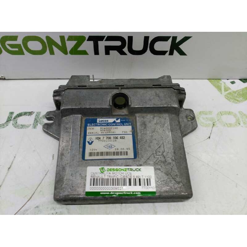 Recambio de centralita motor uce para renault trafic (desde 5.89) t 1100 referencia OEM IAM  7700106482 R04080016C - LUCAS