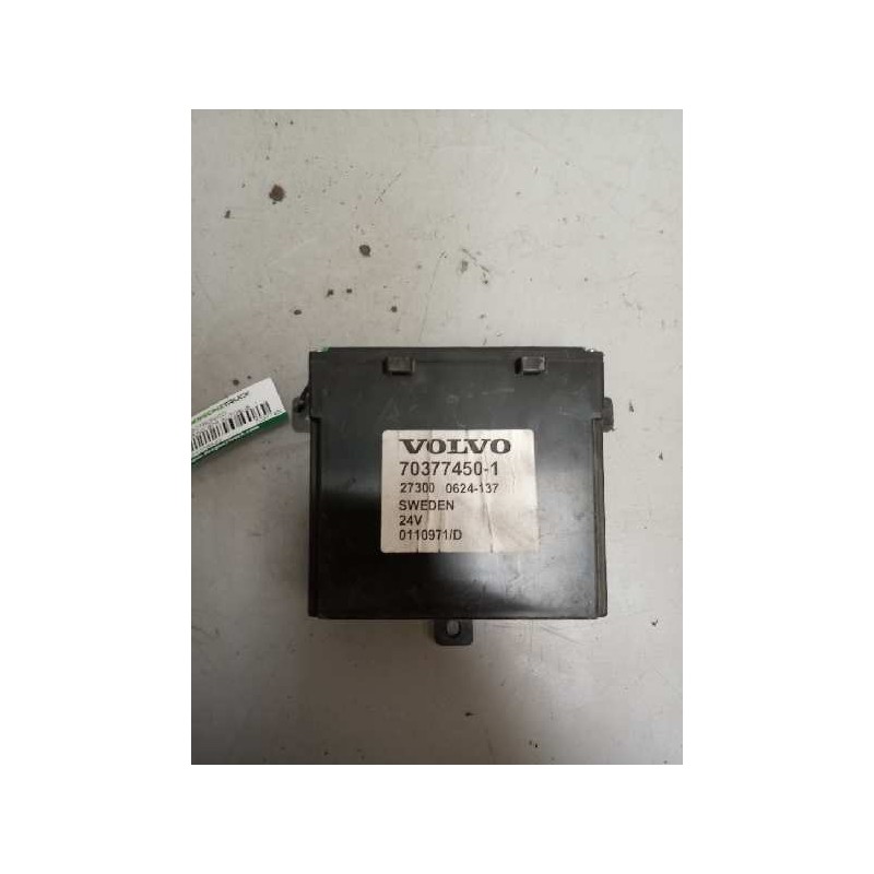 Recambio de modulo electronico para volvo touring b7r autobus referencia OEM IAM 70377450  