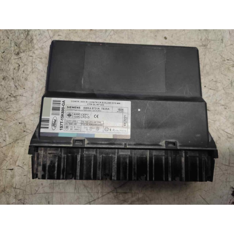 Recambio de caja reles / fusibles para ford mondeo berlina (ge) ambiente referencia OEM IAM 1S7T15K600GA 5WK48731A 