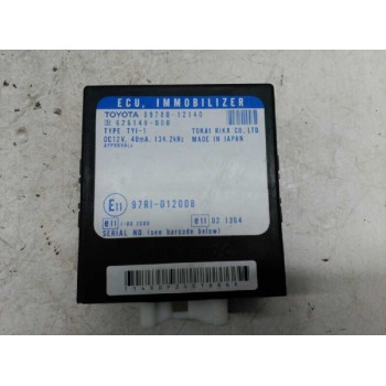Recambio de centralita inmovilizador para toyota corolla (e12) 2.0 d-4d linea terra berlina referencia OEM IAM 8978012140  