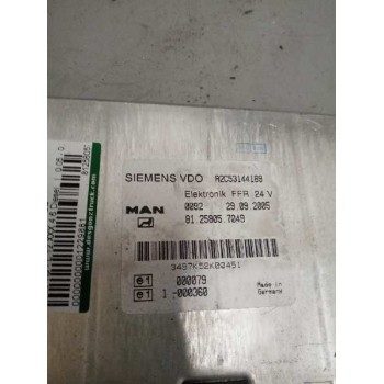 Recambio de modulo electronico para man tg - l 12.xxx 4.6 diesel referencia OEM IAM 81258057049  CENTRALITA FFR