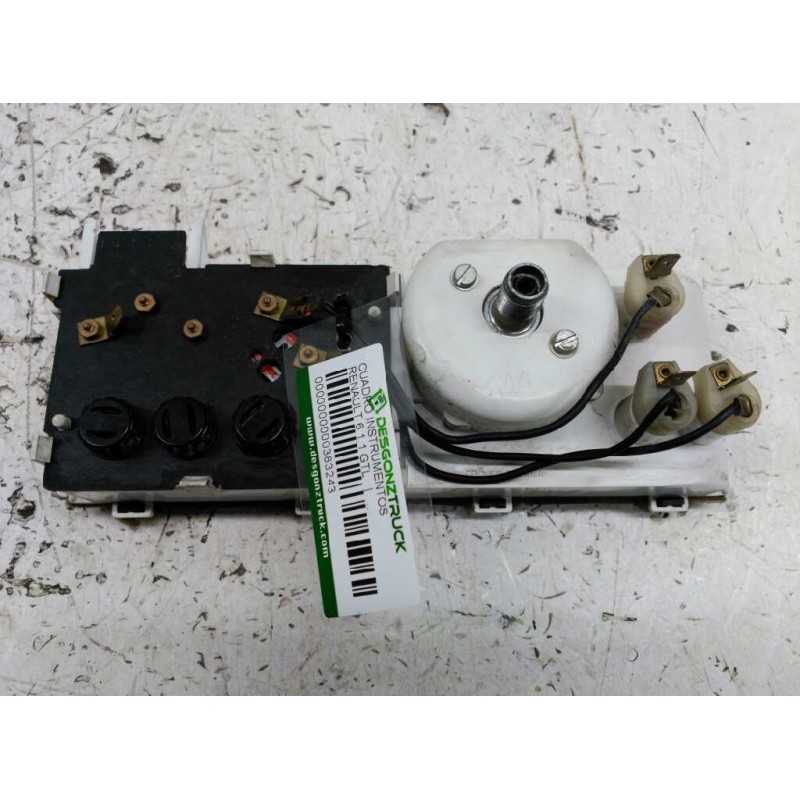 Recambio de cuadro instrumentos para renault 6 1.1 gtl referencia OEM IAM - Blanco 3