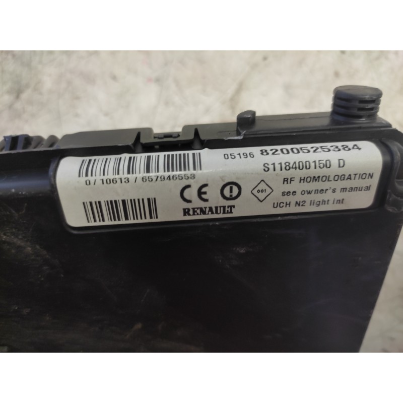 Recambio de caja reles / fusibles para renault scenic ii authentique referencia OEM IAM 8200525384 S118400150D - Gris 2