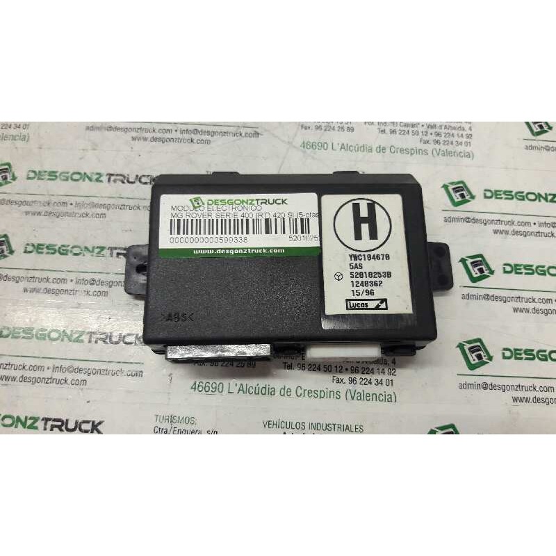 Recambio de modulo electronico para mg serie 400 (rt) 420 si (5-ptas.) referencia OEM IAM 52010253B  