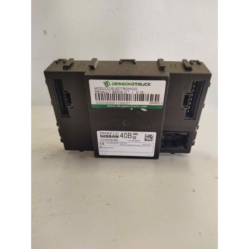 Recambio de modulo electronico para renault serie d referencia OEM IAM 284B2LC40B  CENTRALITA BCM