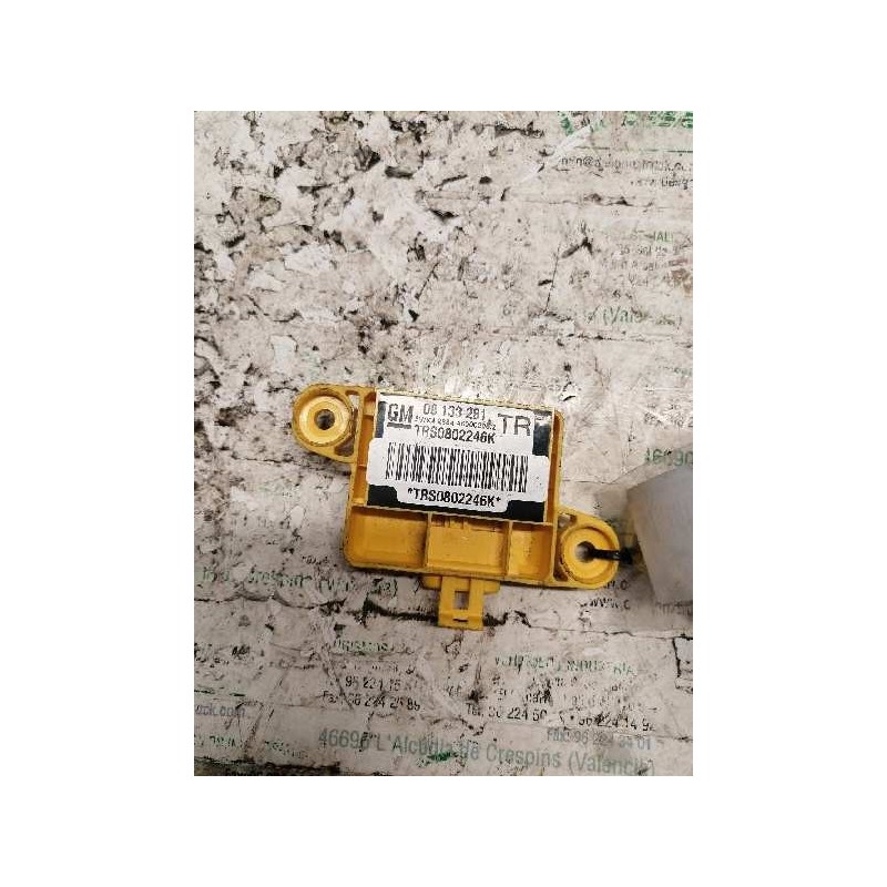 Recambio de sensor airbag para opel astra g berlina club referencia OEM IAM 09133281 2 PINS 