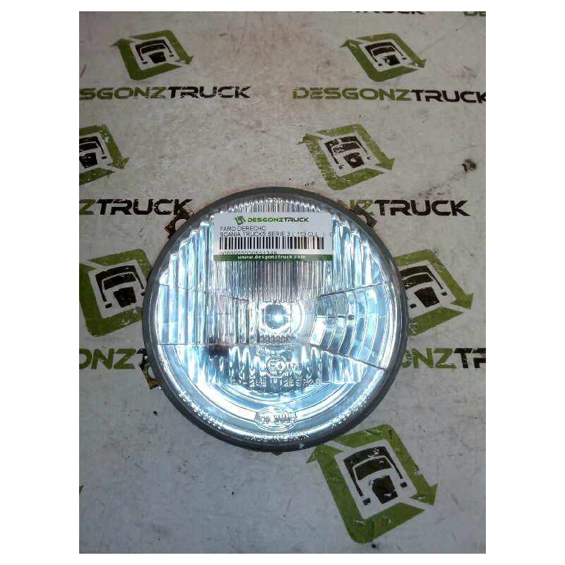 Recambio de faro derecho para scania trucks serie 3 l 113 cll referencia OEM IAM   