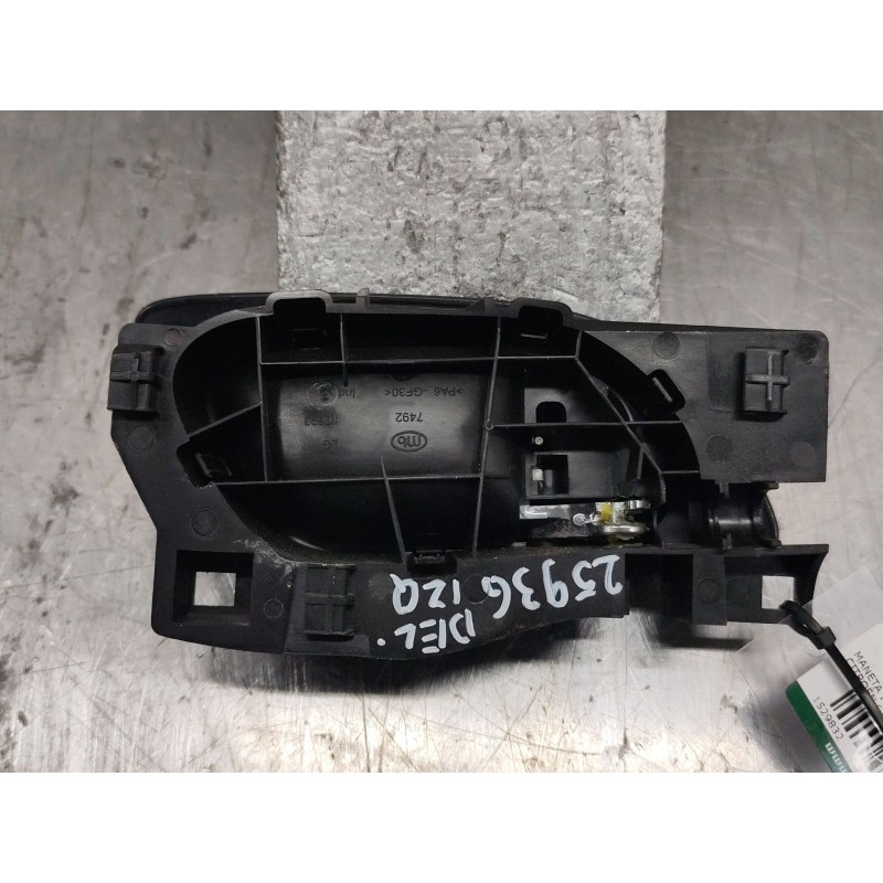 Recambio de maneta interior delantera izquierda para citroën c4 lim. business referencia OEM IAM 9685950377 - Gris 2