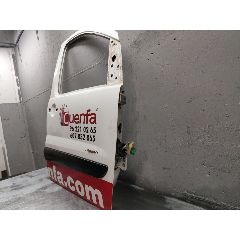 Recambio de puerta delantera derecha para citroën jumpy hdi 120 27 l1h1 furg. referencia OEM IAM - Blanco 2