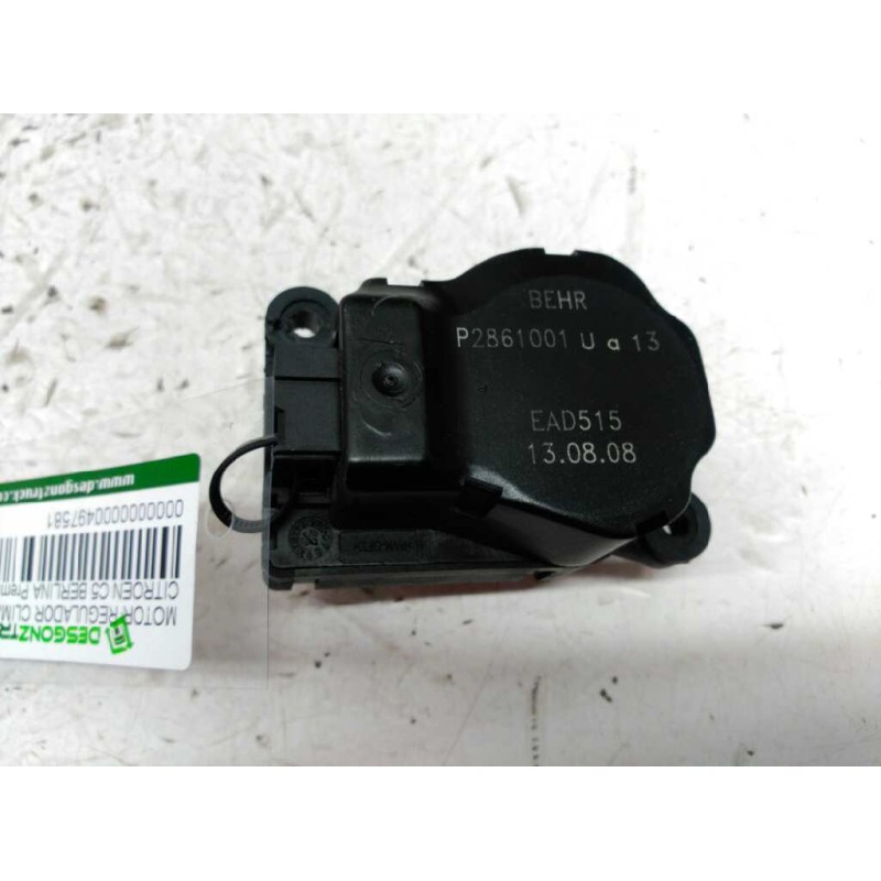 Recambio de motor regulador climatizacion para citroën c5 berlina 1.6 hdi fap referencia OEM IAM P2861001  