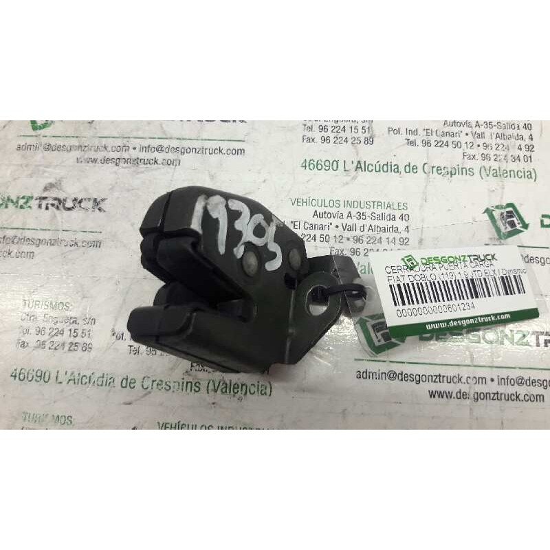 Recambio de cerradura puerta carga para fiat doblo (119) 1.9 jtd elx / dynamic referencia OEM IAM  IZQUIERDA 