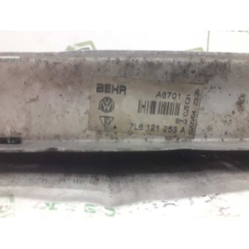 Recambio de radiador agua para volkswagen touareg (7l6) tdi v10 referencia OEM IAM 7L6121253A A6701 