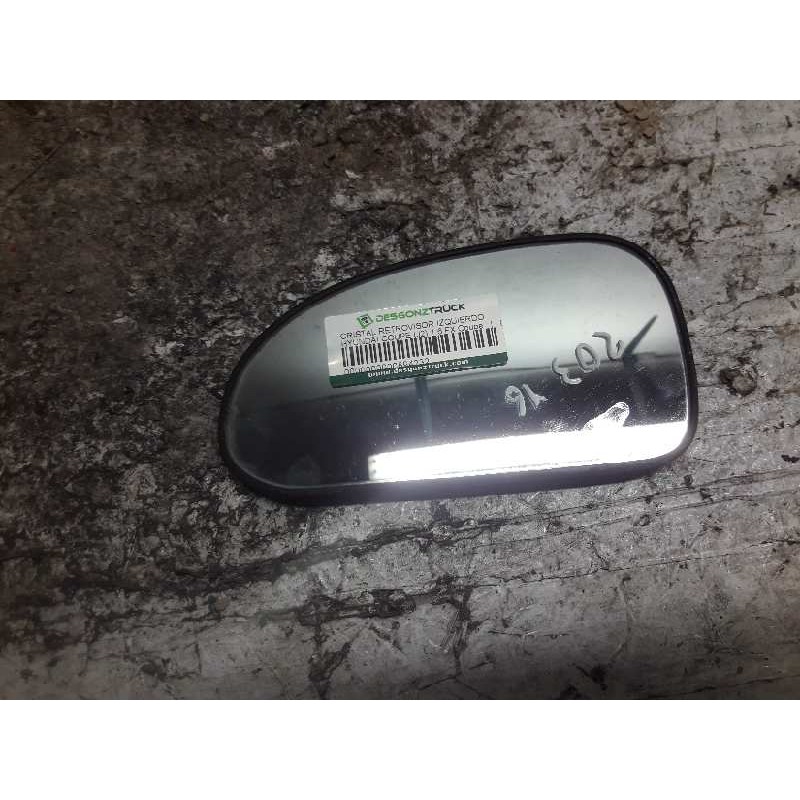 Recambio de cristal retrovisor izquierdo para hyundai coupe (j2) 1.6 fx coupe referencia OEM IAM   