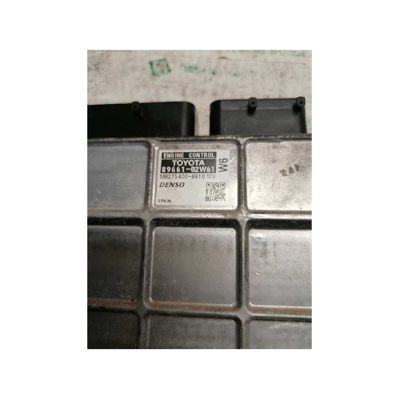 Recambio de centralita motor uce para toyota auris active referencia OEM IAM 8966102W61 MB2754008810 2