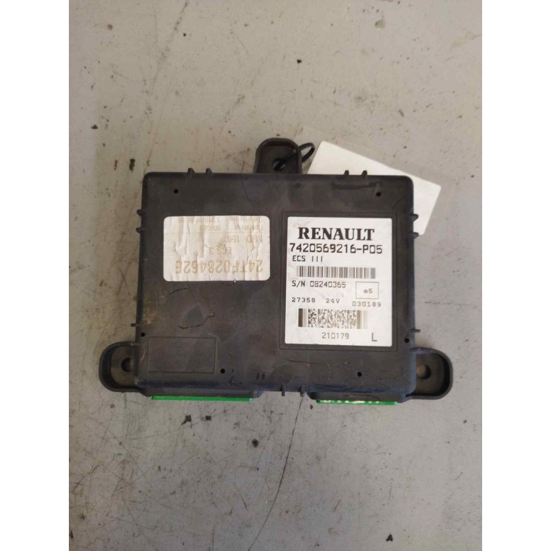 Recambio de modulo electronico para renault premium lander 10.8 diesel referencia OEM IAM 7420569216  