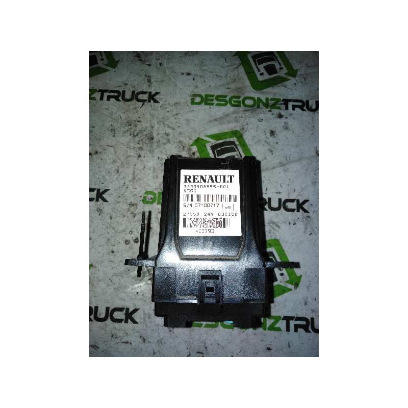 Recambio de modulo electronico para renault magnum ab 2005 cabina adel.tractor semirr. gv  4x2 4xx.18 gran espacio referencia OE